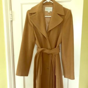 Banana Republic WoolBlend Camel Trench Coat